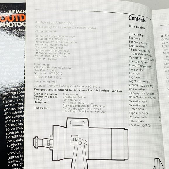 Manual For Indoor and Outdoor Photography Set of 2 Hardback Books 1981 - Picture 10 of 10